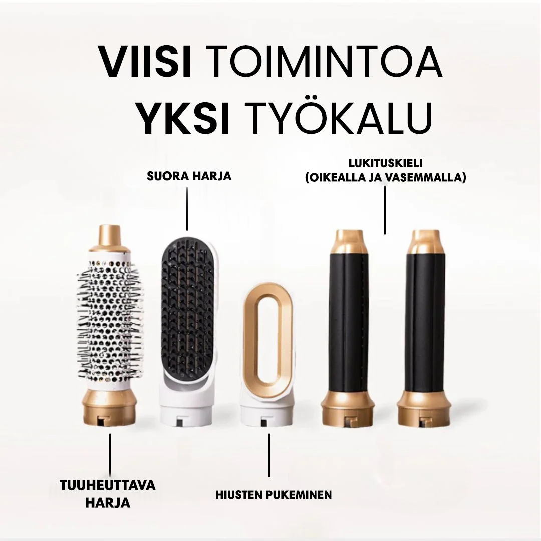 Silkytalk 5-in-1 Airstyler Pro