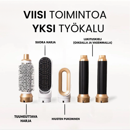 Silkytalk 5-in-1 Airstyler Pro